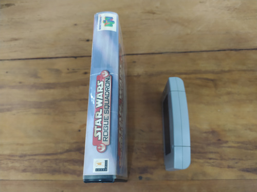 Star Wars Rogue Squadron N64 C/ Caixa Locadora Original (Usado)