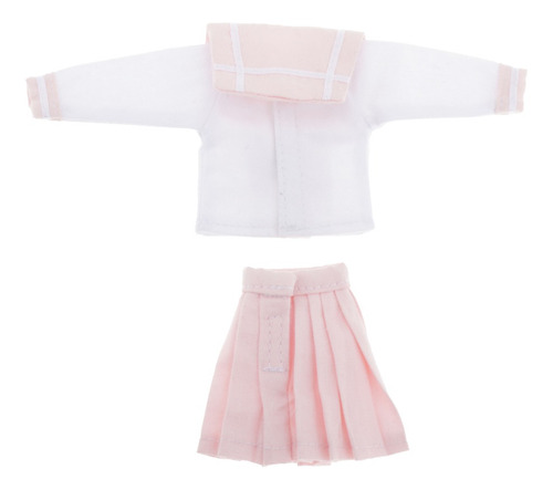 Preciosa Escuela Uniforme Traje Azul Plisado Falda Topsskirt