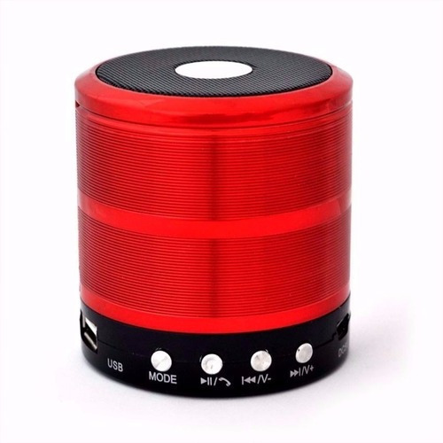 Mini Caixa Caixinha Som Portátil Bluetooth Mp3 Fm Sd Usb Hi