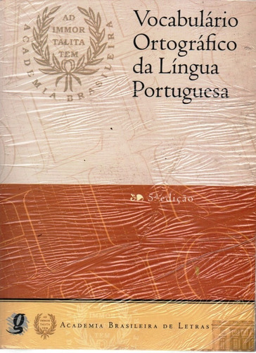 Livro Vocabulario Ortografico Da Lingua Portuguesa