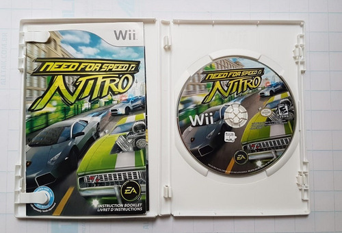 Jogo Need For Speed Nitro Nintendo Wii Ntsc-us (Recondicionado)