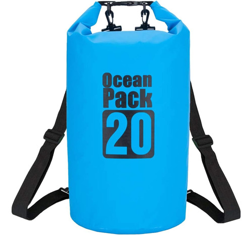 Bolsa Mochila Viaje Impermeable Rafting Camping Playa 20 L