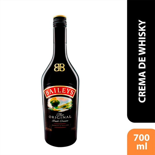 Imagen 1 de 6 de Licor De Crema De Whisky Baileys Original Irish Cream 700 Ml