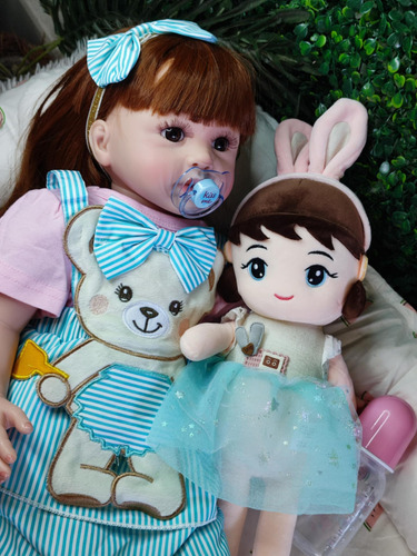 Muñeca Reborn Original De 60cm, Tela Suave, Princesa Doll