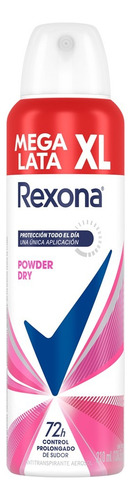 Desodorante Powder Dry Mega Lata 210 Ml 72h Rexona Floral