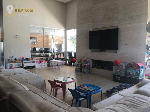 Imagem 12 de 30 de Casa Térrea Com 5 Dormitórios À Venda, 750 M² Por R$ 3.200.000 - Condomínio Fazenda Kurumin - Itu/sp - Ca1558