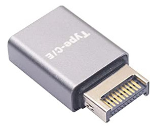 Adaptador De Panel Frontal Usb C De 10 Gbps Tipo E A Usb C A