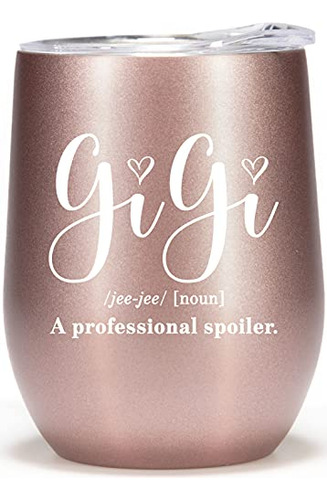 Gigi Gifts - Vaso De Copa De Vino De 12 Onzas, El Mejor Rega