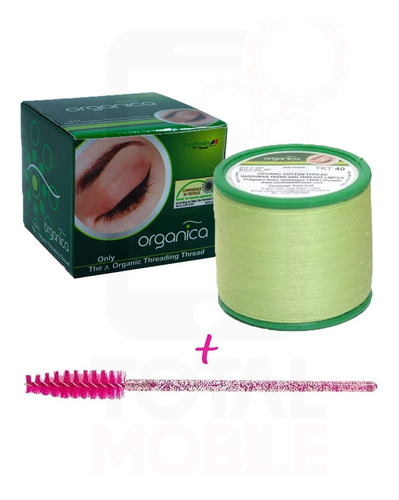 Imagem 3 de 6 de Kit 4 Linha Para Depilação Egípcia Orgânica Facial Algodão