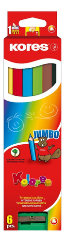 Colores Kores Jumbo 6 Piezas