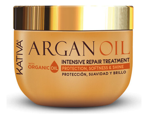 Mascarilla Capilar Kativa Argan Oil Orgánica 250 Ml.