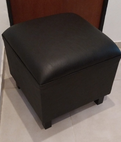 Sillón Súper Puff De 50cm X 50cm En Ecocuero Talampaya