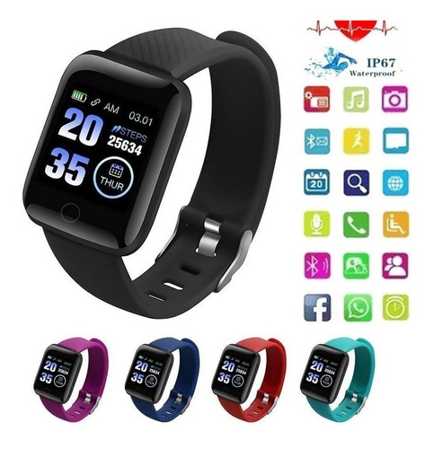 Relógio D13 Smartwatch Android Bluetooth Pronta Entrega