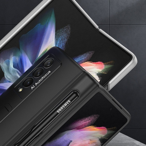 1 Funda Con Tapa For Samsung Galaxy Z Fold3 5g