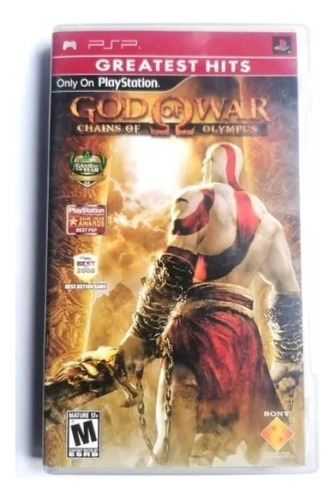 God Of War. Chains Of Olympus. Caja, Manual Y Disco. 