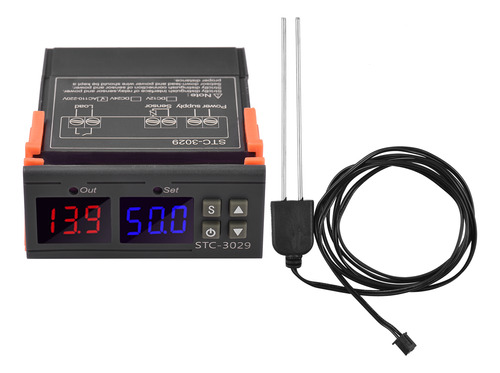 Higrómetro Con Sensor De Sonda De 0% ~ 100% De Humedad Relat