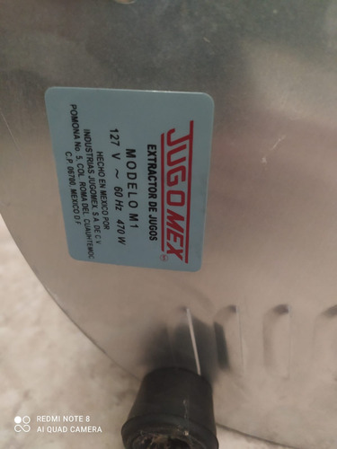 Extractor Jugos Uso Rudo (Usado)