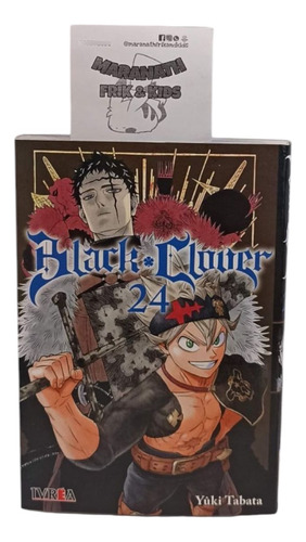 Libro Manga - Black Clover Vol 24 - Yuki Tabata - Ivrea