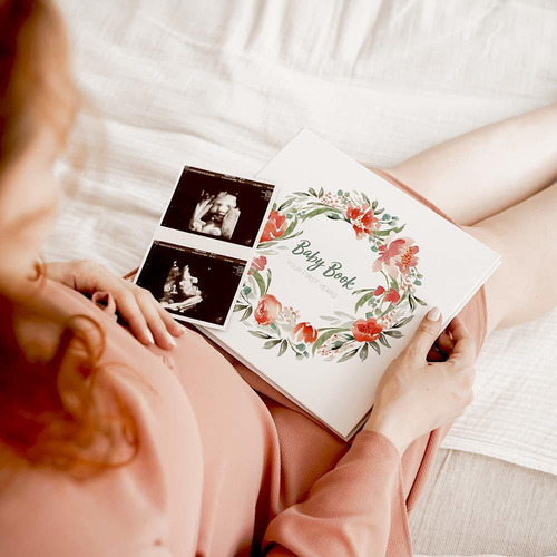 Libro De Recuerdos Para Bebés Para Niñas, Diario De R...