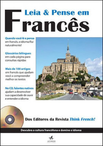 Leia & Pense Em Francês, De A Alta Books. Editora Alta Books, Capa Mole, Edição 1ª Edição - 2012 Em Português