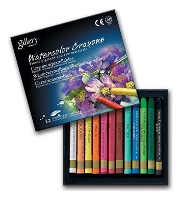 Crayones Acuarelables Watercolor X 12 Mungyo (18669)