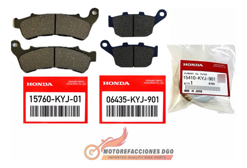 Balatas Honda Cbr 250 Caliper Nissin 11-18