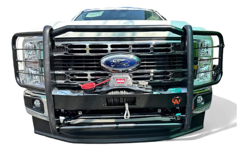 Tumbaburros Con Placa Para Winch Ford F150/lobo/duty 