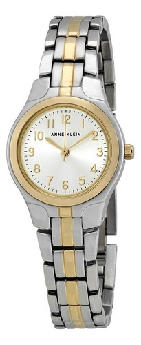 Anne Klein | Reloj Mujer | 10/5491svtt | Original Color de la correa Plateado/Dorado Color del bisel Dorado/Plateado Color del fondo Plateado