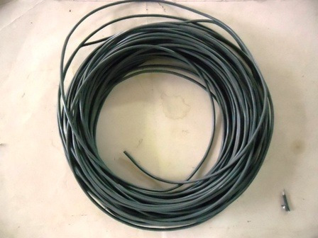 Cable Telefonico Gris Un(1) Par 0.5mm Se Vende Por 10metros.