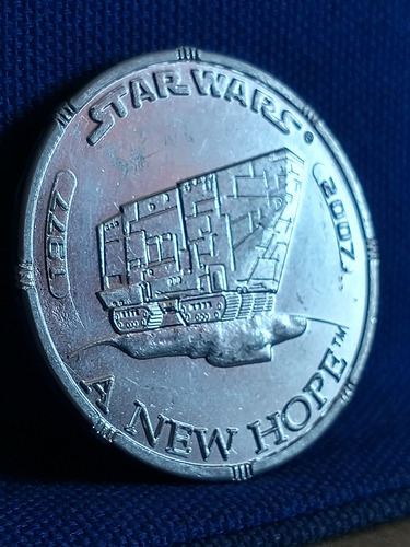 Hasbro 30th Anniversary Star Wars Coin Jawa & Lin-v8k (Usado)