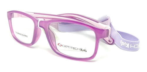 Marco Anteojos Armazon Optitech Kids K063 Chicos Flex Lentes