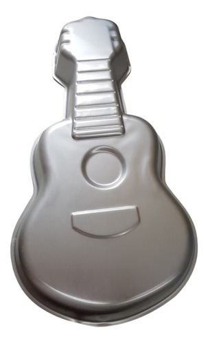 Molde Aluminio Guitarra 41 X 22 X 5 Cm Torta Reposteria