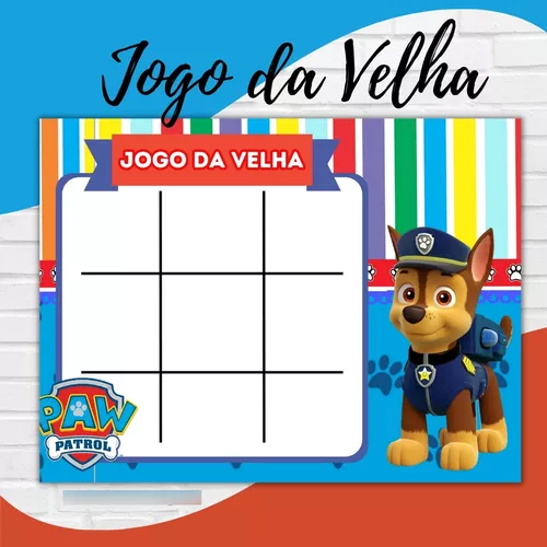 Lembrancinha Jogo da Velha - Turma da Monica