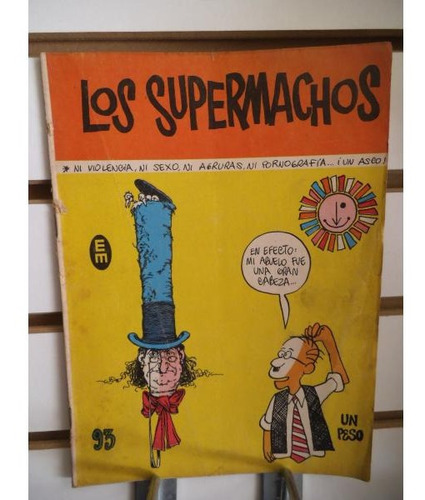 Comic Los Supermachos 93 Editorial Posada Vintage A