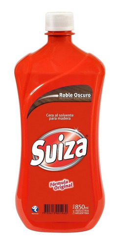 Suiza Cera Líquida Tradicional Roble Oscuro X 850 Ml