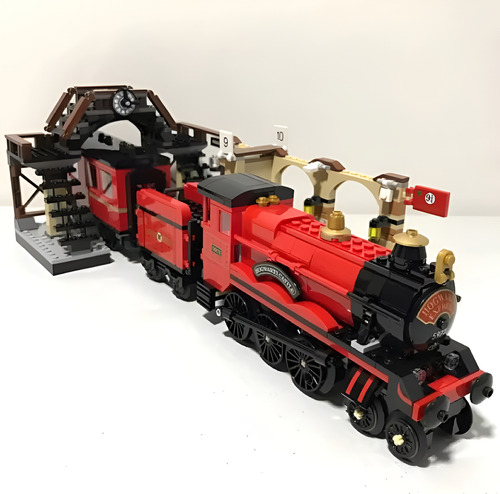 Hogwarts Express Bloques Construcción Locomotora 6 Figuras