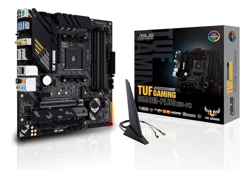 Board Asus Tuf Gaming B550m-plus (wifi 6) Am4 Ddr4 Amd (Usado)