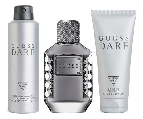 Guess Dare Men Eau De Toilette Perfume 100 ml Para Hombre