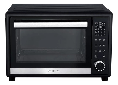 Horno Eléctrico Aiwa 32l Antiadherente Modo Asador Aw-ok32