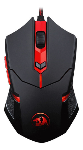 Imagen 5 de 6 de Kit de teclado y mouse gamer Redragon K552-BB Inglés US de color negro