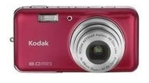 Kodak EasyShare V803 compacto, cor vermelha, brilhante