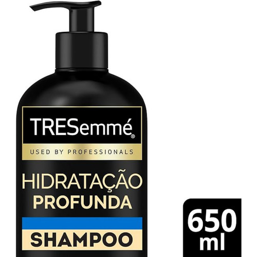 Shampoo Hidratação Profunda Frasco 650ml Tresemmé