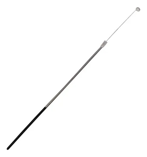 Asa Bacteriológica De Nicromo Calibre 1/1000 Negra 5mm 1pza