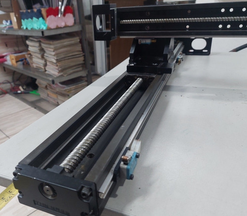 Mesa Linear -guias Lineares E Fusos De Esferas - Motor Passo