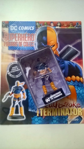 Figura Deathstroke Resina De Acero Coleccion Dc Comics