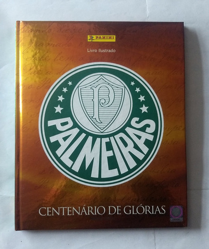 Álbum Capa Dura Palmeiras - Completo - Figurinhas Coladas (Usado)
