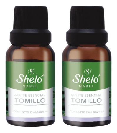 2 Pack Aceite Esencial De Tomillo Shelo