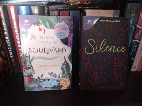 2 Libros Silence, Boulevard (edición Especial) Original Flor (Usado)