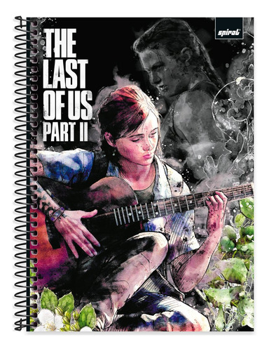 Caderno Universitário Capa Dura 1x1 80 Folhas The Last Of Us