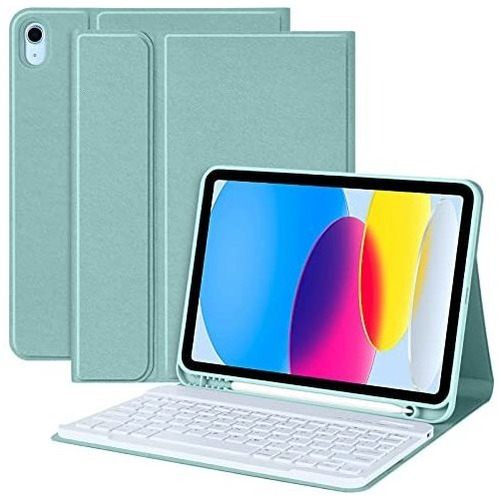 Coo Caja De Teclado Para iPad 10th Generation (2022,) Wmqxn